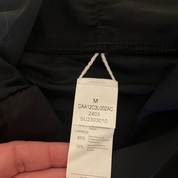 Women's Black High-Waisted Swim Bottom - Picture 3 of 5